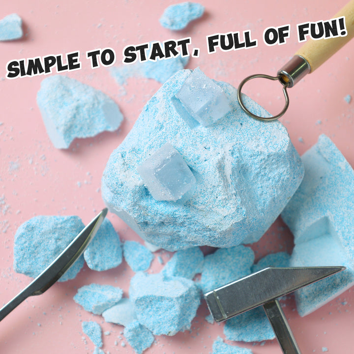 FUFUSQUISHY Ice Cube Squishy Dig Kit