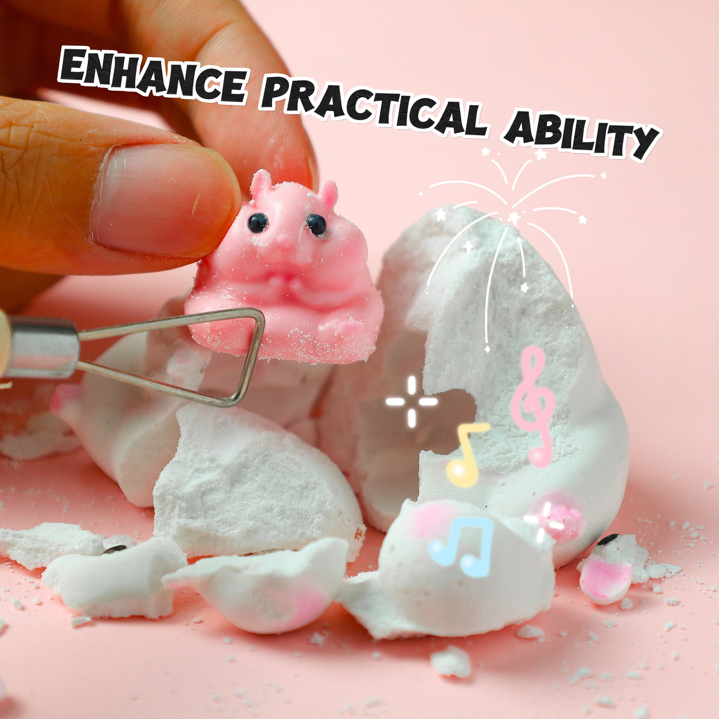 FUFUSQUISHY Hamster Squishy Dig Kit