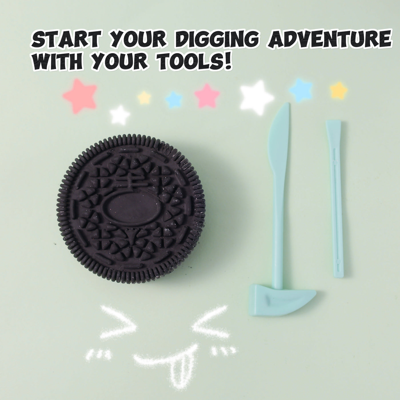 FUFUSQUISHY Cookie Squishy Dig Kit
