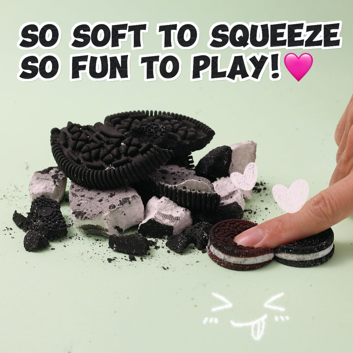 FUFUSQUISHY Cookie Squishy Dig Kit
