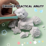 FUFUSQUISHY Puppy Head Squishy Dig Kit