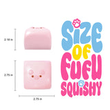 Pink Square Pig Taba Squishy
