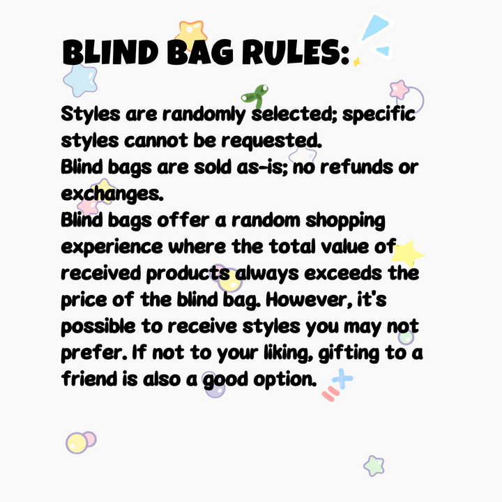 Mixed Low Price Variety Blind Bag Squishy