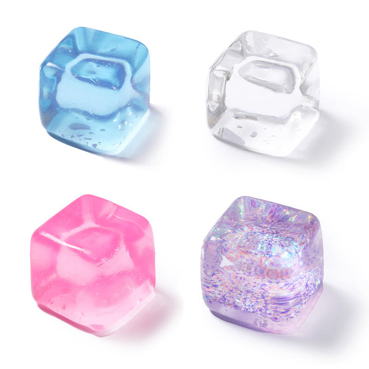 170g Crystal Ice Cube Taba Squishy Bundle Pack
