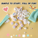 FUFUSQUISHY 7pc Mini Cat Paw Squishy Dig Kit