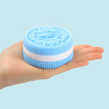 200g Blue Heart FUFU Cookie Taba Squishy