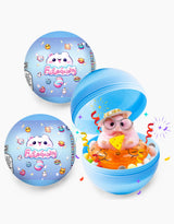 White Surprise Food Series Squishy Ball