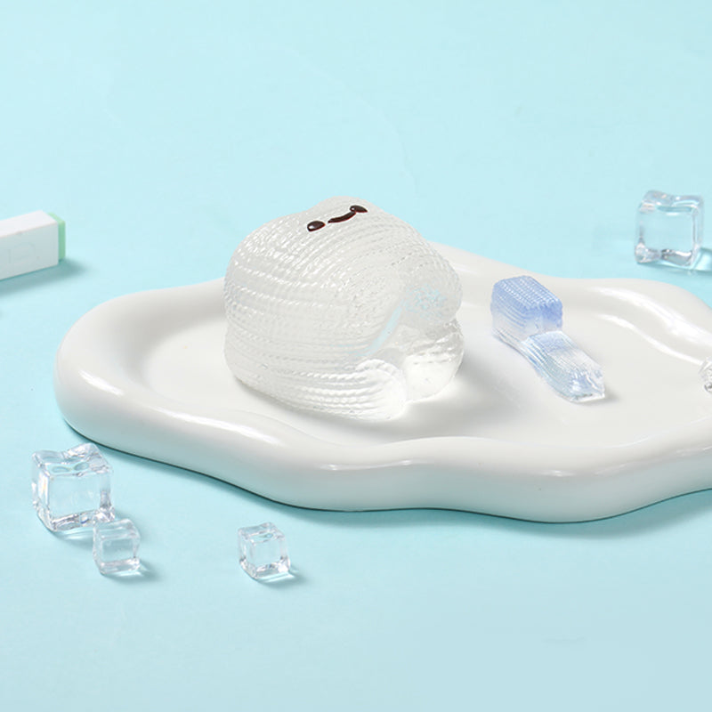100g Crystal Tooth&Brush Taba Squishy