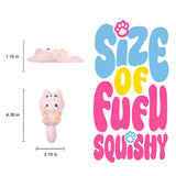 75g Cute Little Light Pink Kitties Squishy