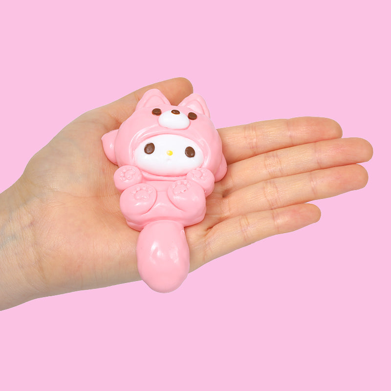 75g Cute Little Pink Kitties Taba Squishy