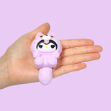75g Cute Little Purple Kitties Taba Squishy