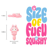 75g Cute Little Pink Kitties Taba Squishy