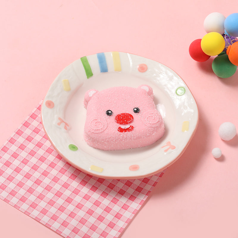 Cute Little Pink Loopy Taba Squishy