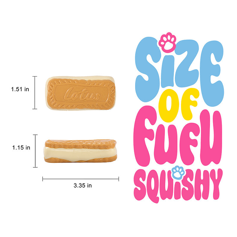 Lotus Cookie Taba Squishy