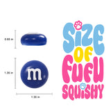 1pc Blue M&M Taba Squishy