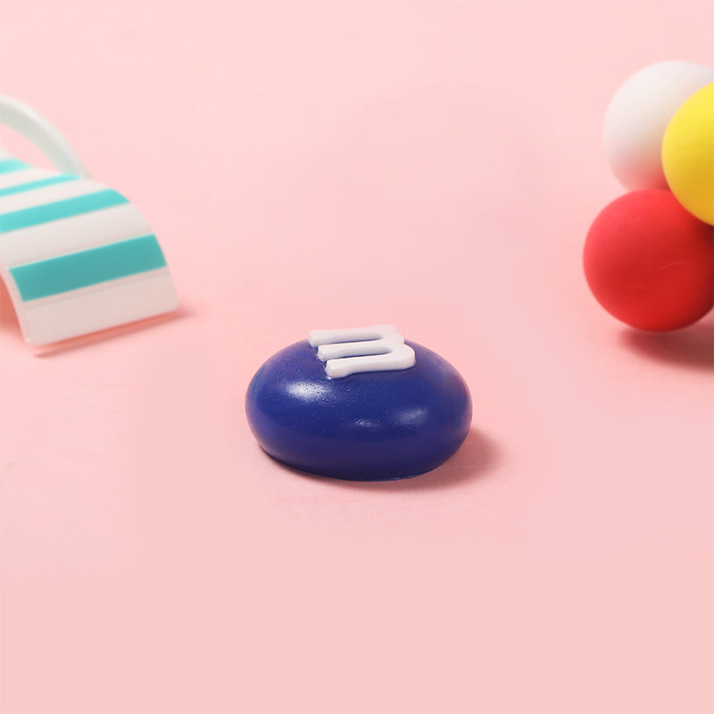 1pc Blue M&M Taba Squishy