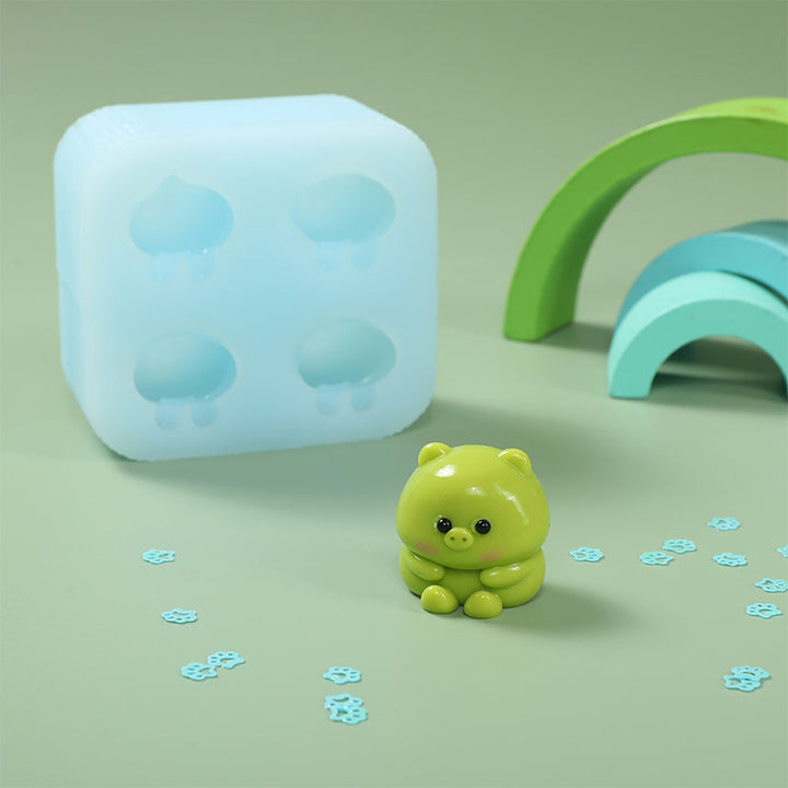 1 Pack Mini Pig Squishy Mold
