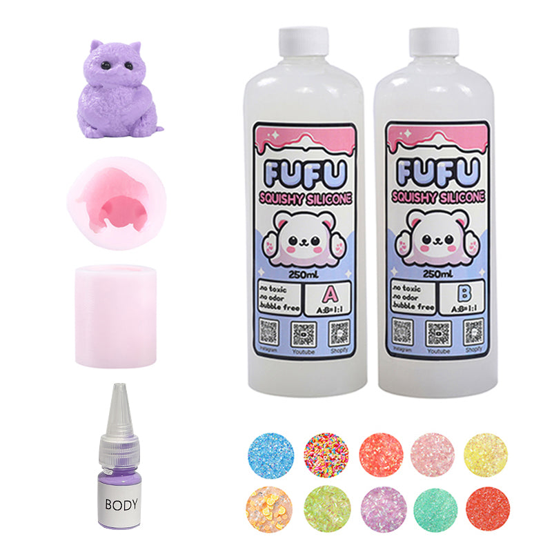 Mini Cat Squishy Mold