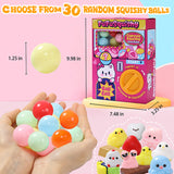 30pcs Squishy Capsule Machine Toy, Vending Machine Kids Toy