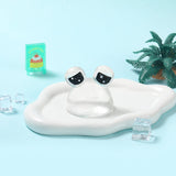 100g Crystal Sad Frog Pou Taba Squishy