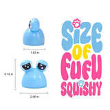 70g Blue Sad Frog Pou Taba Squishy