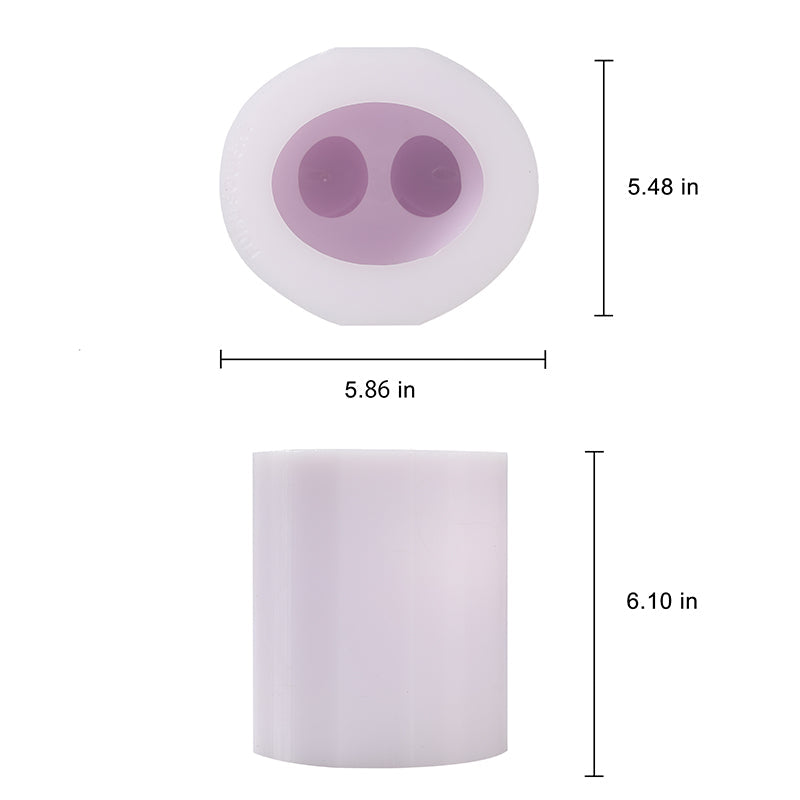 800g Giant Pou Squishy Mold