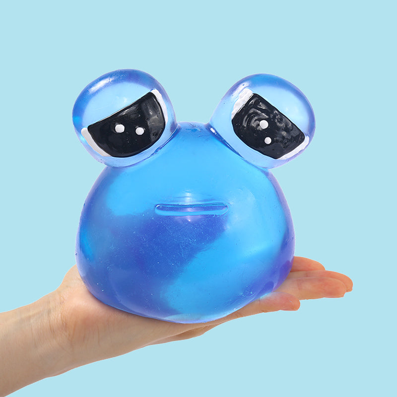 800g Giant Blue Crystal Pou Taba Squishy
