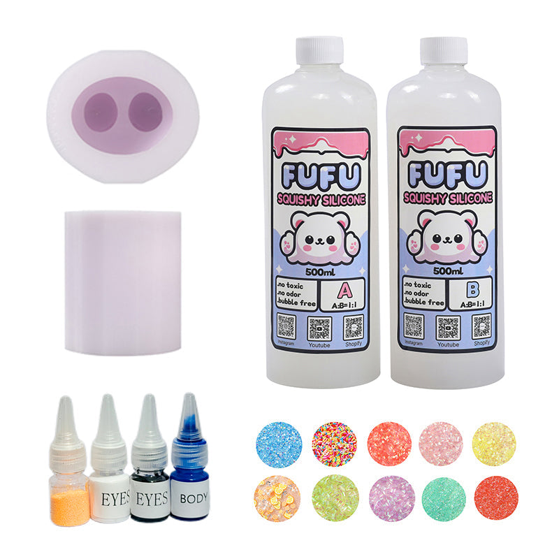800g Giant Pou Squishy Mold