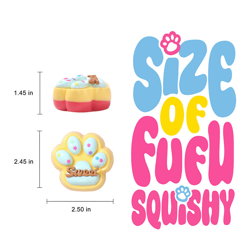 Cake Cat Paw Taba Squishy